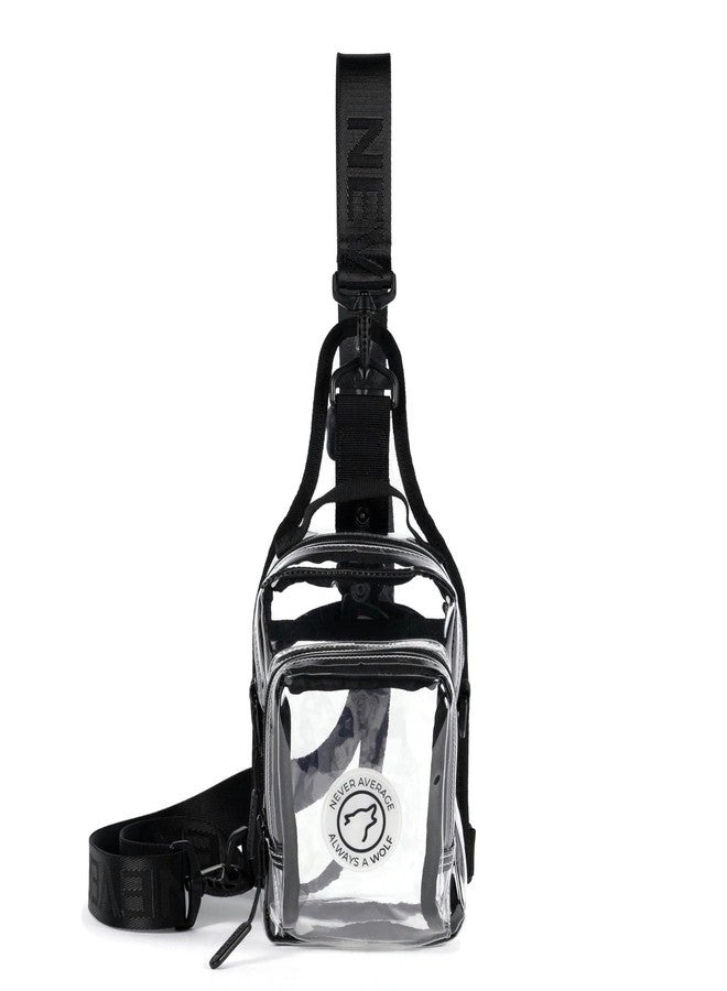 WOLFpak 4L Mini Tactical Sling Bag Clear - Image 1