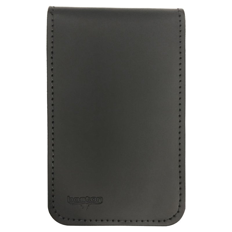 Boston Leather Memo Pad Cover & Holder, 3 x 5 Inch Pocket Notebook - Image 2