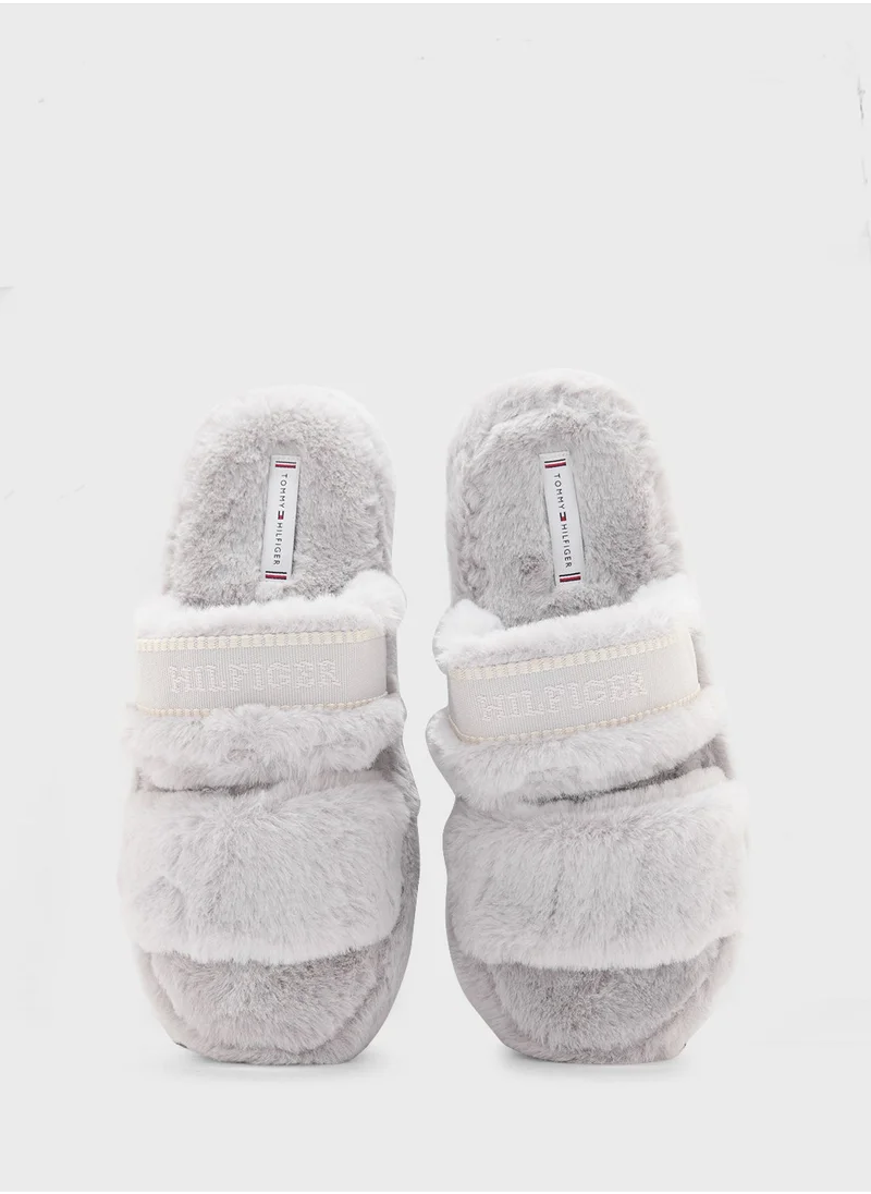 TOMMY HILFIGER Double Strap Bedroom Slippers