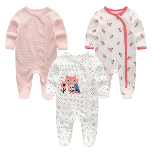 Ruliby New Born Clothes Cotton Layette Gift Outfit Set Baby Girl Clothing and Accessories 03 Months - Image 3