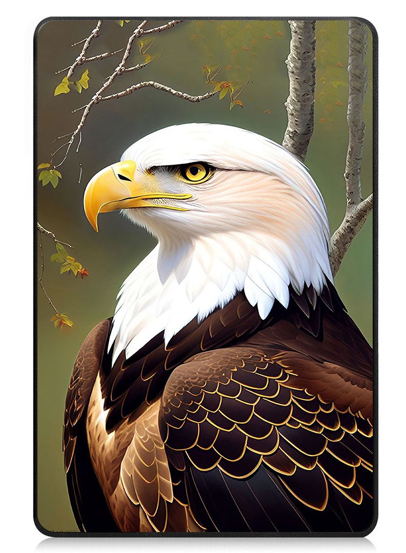 Theodor Protective Flip Case For Samsung Galaxy Tab S9 FE Plus With Trifold Stand Auto Wake Sleep Shockproof Cover Eagle 3 - Image 1