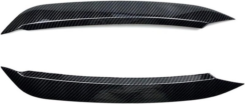 Vuzmode Glossy Black Headlight Eyebrows for VW Polo MK6 - Image 1