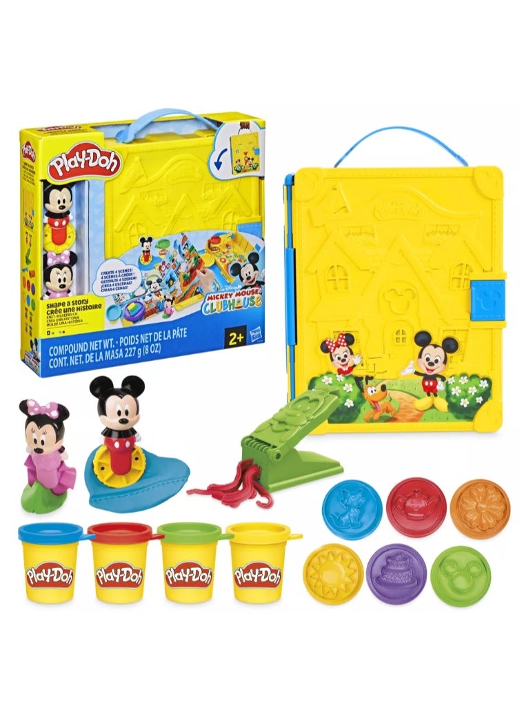Play-Doh Disney Junior Shape a Story Playset for Kids Ages 2+ - Image 1