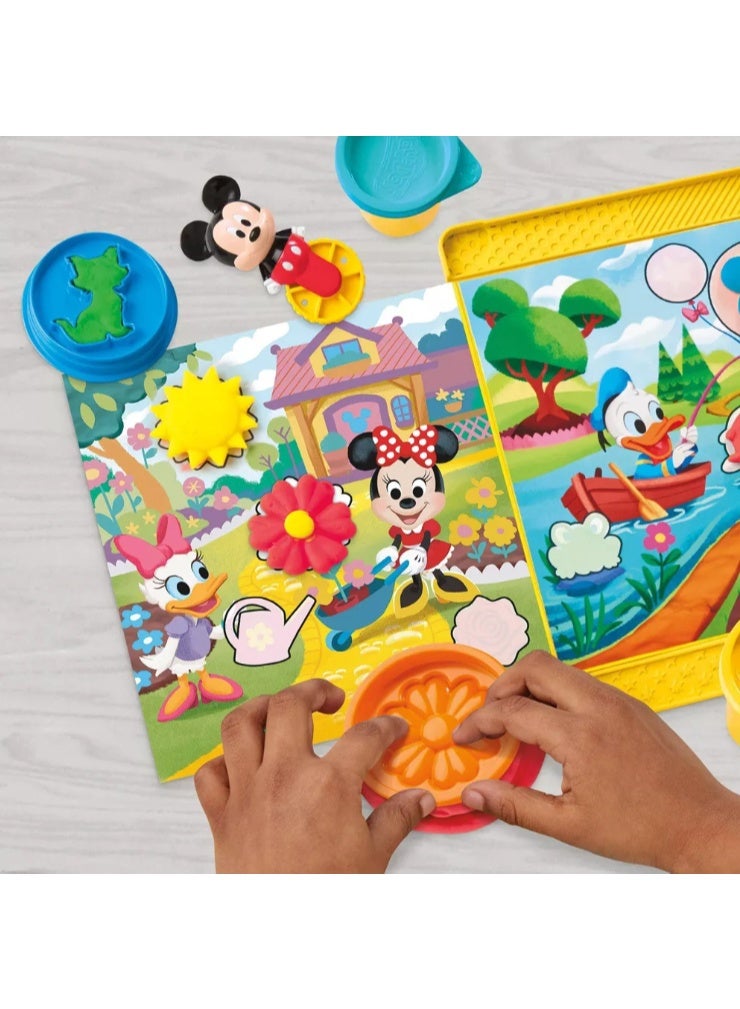 Play-Doh Disney Junior Shape a Story Playset for Kids Ages 2+ - Image 2