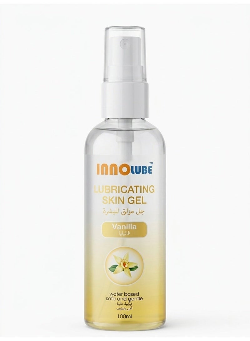 InnoLube Lubricating Gel Vanilla Water Based Safe And Gentle100ml - Image 1