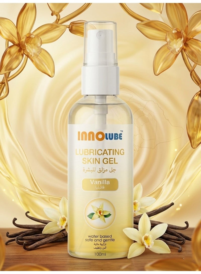 InnoLube Lubricating Gel Vanilla Water Based Safe And Gentle100ml - Image 2