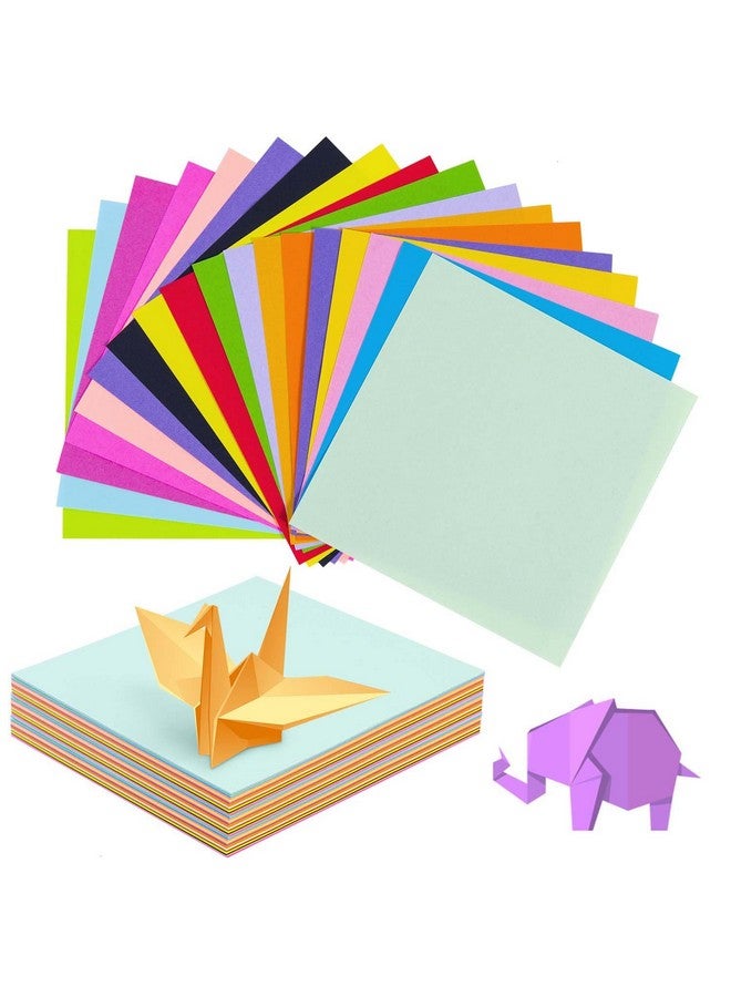 SenseYo 400 Sheets Origami Paper Kit for Easy Fold Paper Beginner, 20 Colors 6 Inch x 6 Inch - Image 1