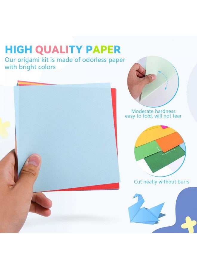 SenseYo 400 Sheets Origami Paper Kit for Easy Fold Paper Beginner, 20 Colors 6 Inch x 6 Inch - Image 3