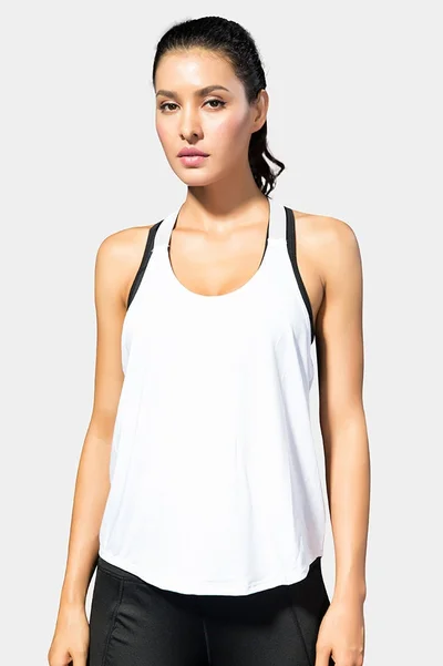 SVL Women's Racerback T-shirt - White - SVL