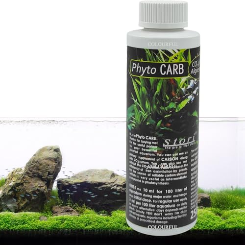 colourful Aquatic Remedies Phyto Carp Algae Minus CO2 220ml | Effective Algae Control for Aquariums | Safe for Fish and Plants - Image 1