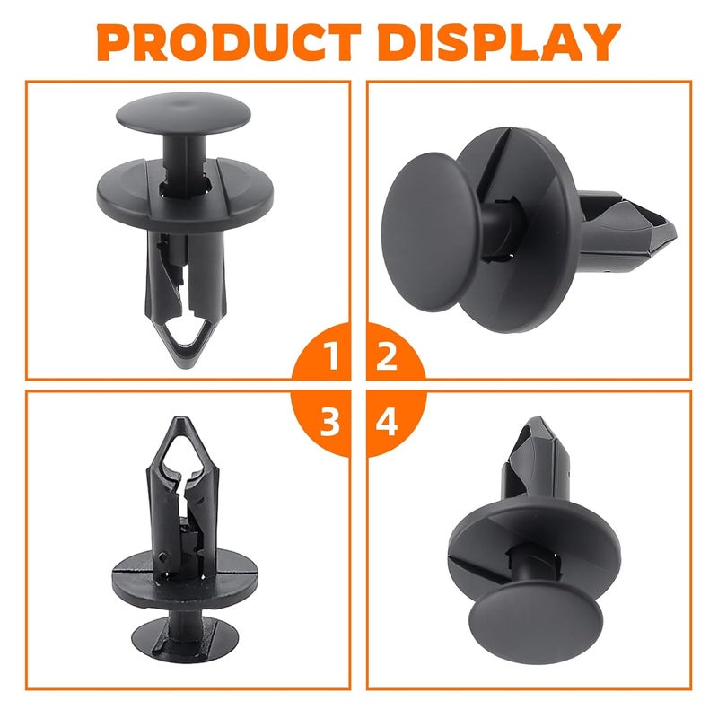 GoaMotors 25pcs 6503598 Grille Push Pin Retainer Clips Fasteners Rivet Fit for 2007-2020 Jeep Wrangler & 05-10 Grand Cherokee WK Ready varied options - Image 5
