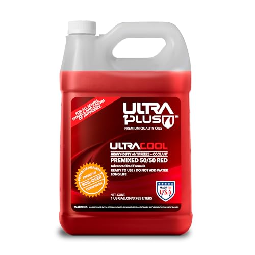 ULTRA 1PLUS Ultra1Plus Antifreeze Coolant - UltraCool Universal PREMIXED 50/50 - Ready to Use Coolant - Gallon - Image 1