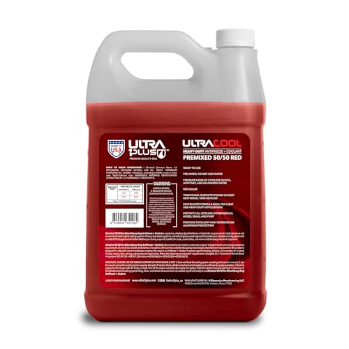 ULTRA 1PLUS Ultra1Plus Antifreeze Coolant - UltraCool Universal PREMIXED 50/50 - Ready to Use Coolant - Gallon - Image 2