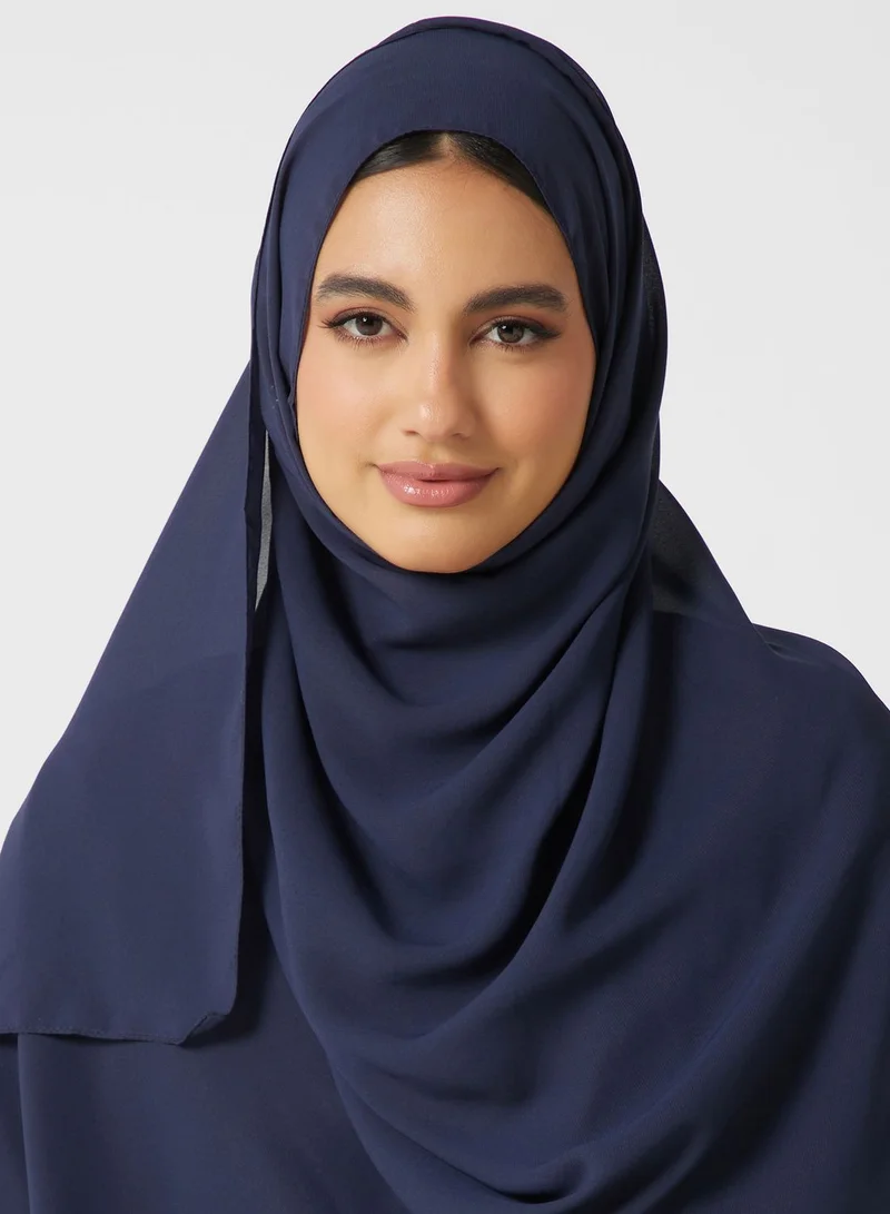 hayas closet Embroidered Patterned Abaya