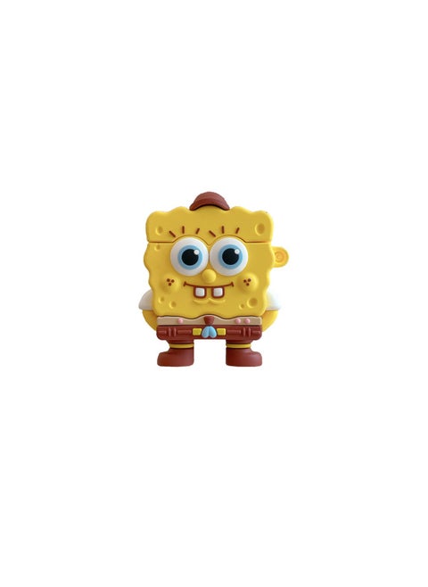 Suitable For Freeclip Bluetooth HeadSEt Protective Cover For Huawei4/5i/SE2/pro3 Cartoon Silicone Soft Shell Cute-Color:Silicone Version-sponge (with Hook)-Model:For HuaweiFreebuds Pro3 (pro4) Headphone Case