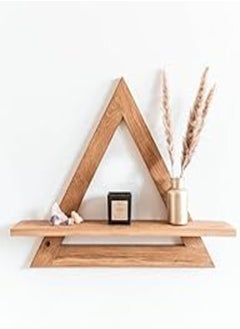 MacrameStore/boho decor - shelf wood, shelf above toilet shelf wood organizer