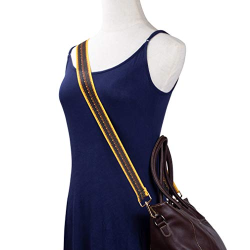 ZANQANO Crossbody Strap for Purses Replacement Adjustable Guitar Multicolor Style Handbag Straps (Wave) - Image 2