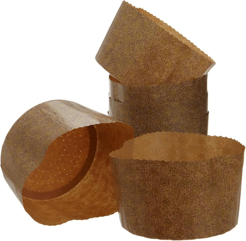 Honey Can Do Honey-Can-Do Large Panettone Paper Mold - 6-Pack