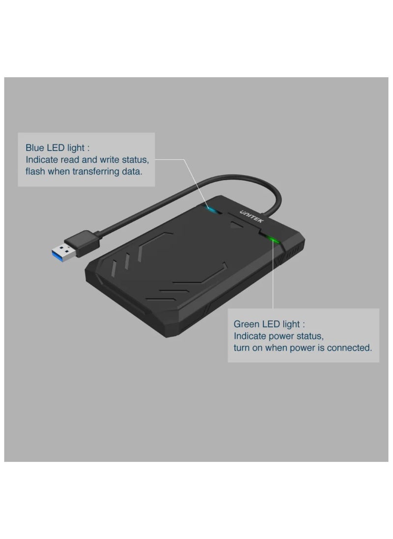 Hard Disk Enclosure 2.5" SATA III 2.5” HDD/SSD - pzsku/Z75954BEAA7F201EC22DFZ/45/_/1703263477/37271792-4497-44fc-b7e9-6dd83759a1ca