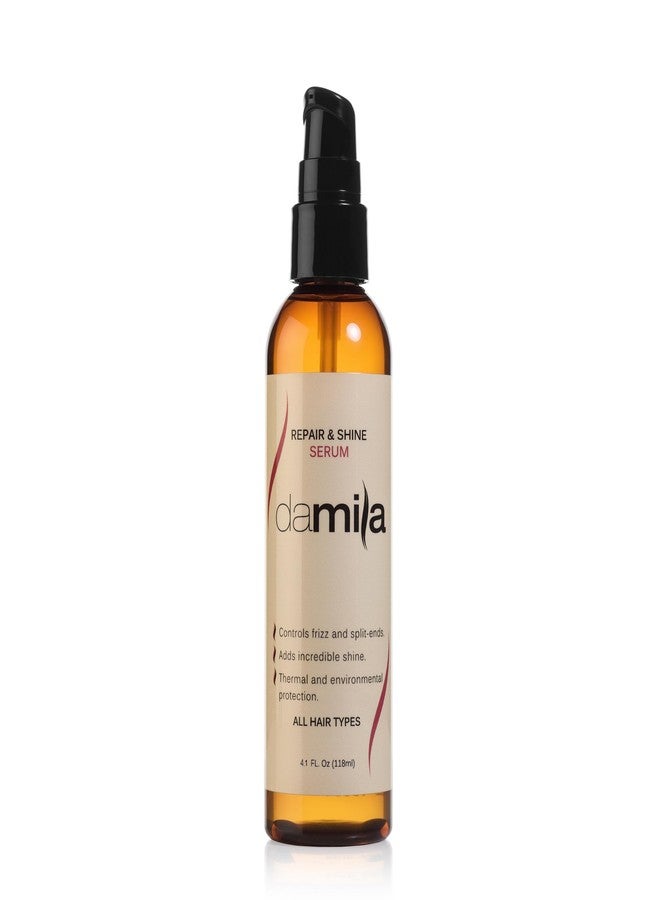 damila Repair & Shine Serum - Split End Repair and Frizz Control for Incredible Hair Shine (4.1 Fl Oz (Pack of 1)) - Image 1