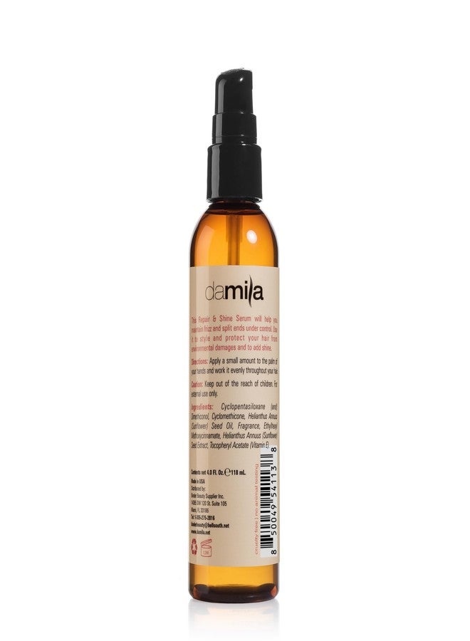 damila Repair & Shine Serum - Split End Repair and Frizz Control for Incredible Hair Shine (4.1 Fl Oz (Pack of 1)) - Image 2