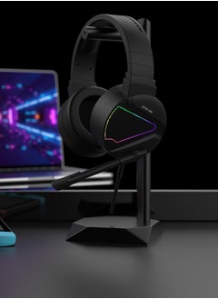 GREEN LION GP27X Gaming Headphone /High-Definition Audio / Comfortable to Wear / Durable Build /Wide Combability/ 3.5mm Audio Jack / Omni-Directional Microphone / Music / 2.1m Wired Headphone  - Black  - Image 4