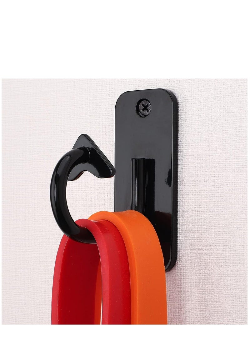 3PCS Workout Wall Mount Anchors Heavy Duty Resistance Band Wall Anchor Home Gym Exercise Anchors Ceiling Mounted Hooks Exercise Strap Anchor for Body Weight Straps Strength Training Yoga - Image 3