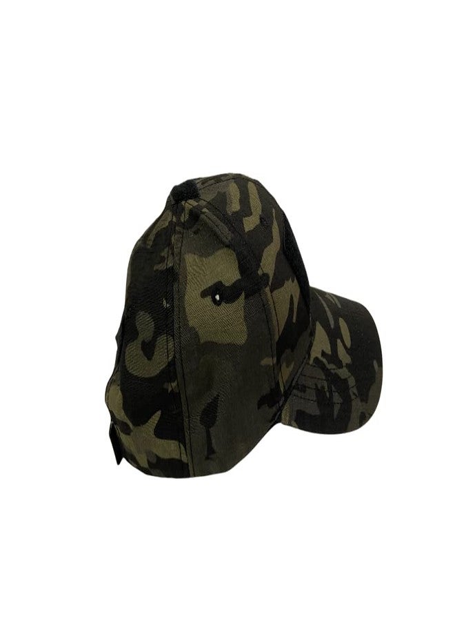 Linist Military Tactical Operator Cap, Outdoor Army Hat Hunting Camouflage Cap (Style-04) - Image 2