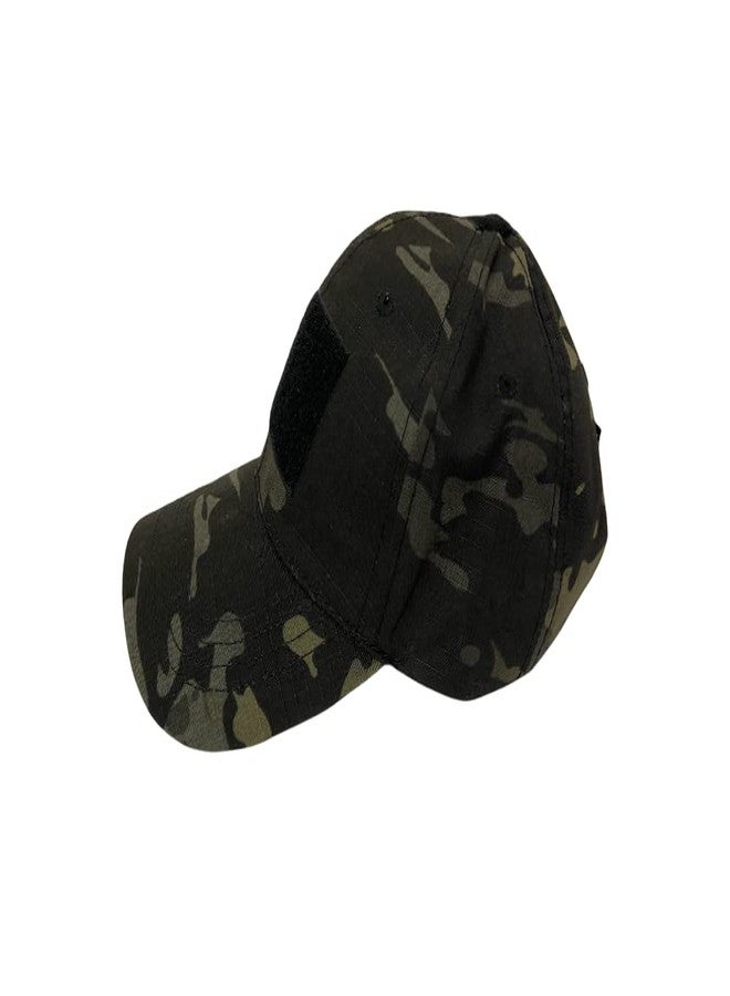 Linist Military Tactical Operator Cap, Outdoor Army Hat Hunting Camouflage Cap (Style-04) - Image 1