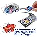 GOLDGE 100 Pcs Mini Pull Back Cars and Airplanes Set Assorted Racing Cars Planes Bulk Party Favors Birthday Goodie Bag Fillers Classroom Rewards Carnival Prizes Stocking Stuffers for Kids - Image 4