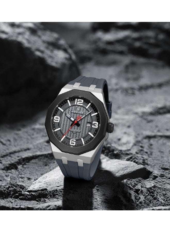 NAVIFORCE Men's Water Resistant Analog Luxury Sports Watch NF8079 - Image 3