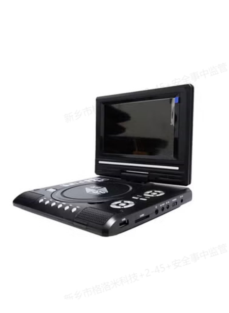 Multi-function DVD Player LCD Ultra-clear Ultra-long Battery Life DVD Player Home Evd Children's Small TV-Body Color:Black - Image 3
