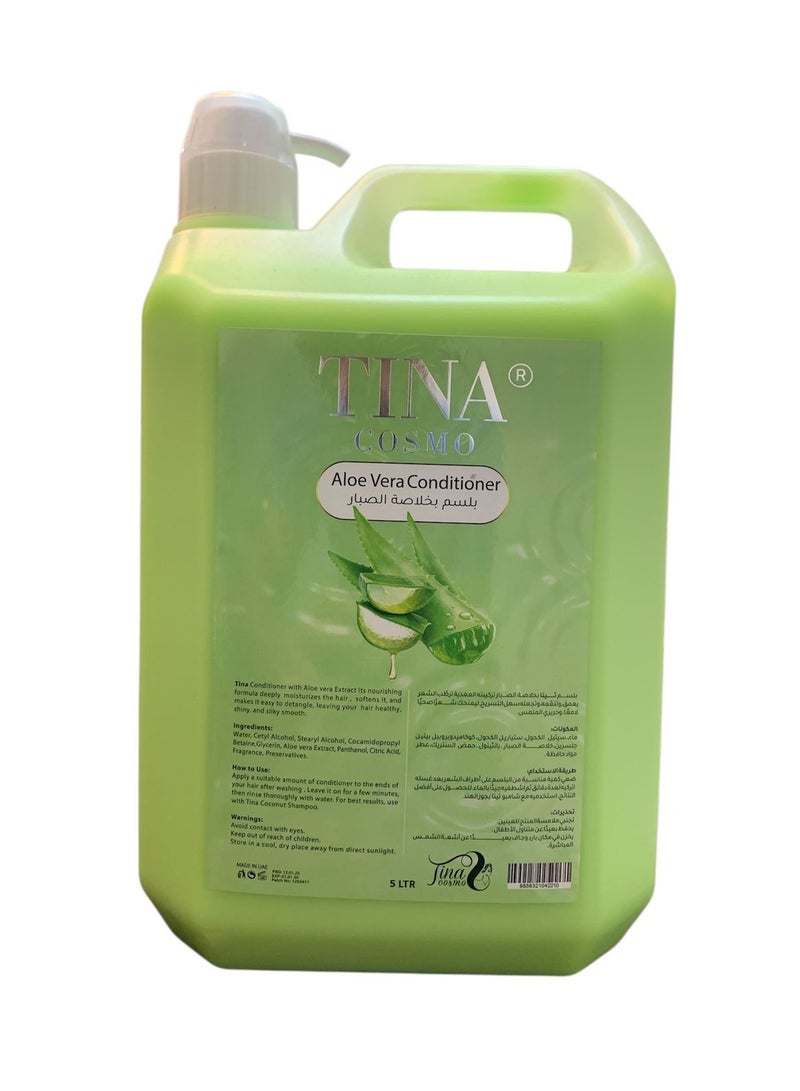 Tina Cosmo hair conditioner  Aloe vera 5 liters