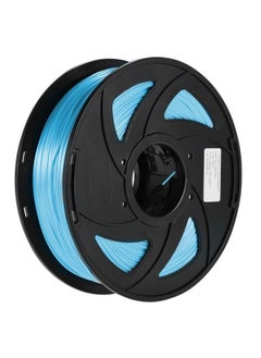 NIBEMINENT Silk PLA 3D Printer Filament Spool Blue  - Image 1