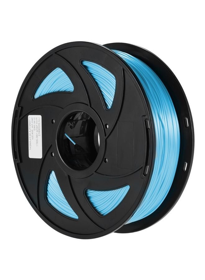 NIBEMINENT Silk PLA 3D Printer Filament Spool Blue  - Image 2