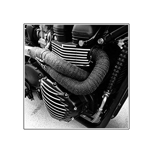 Dhe Best SIL119 Bike Bullet Silencer Short Bottle Mini Punjab Dholki Empty Exhaust Silencer Black for RE Standard Bullet 350 Twin Spark - Image 4