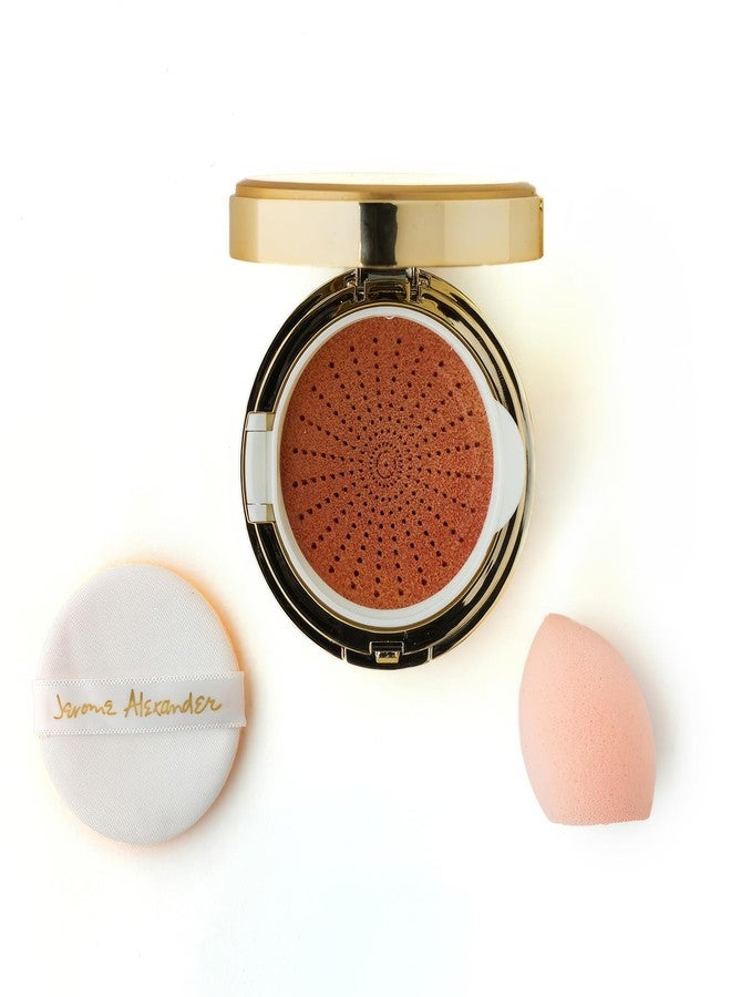 Jerome Alexander MagicMinerals AirCushion Foundation by Jerome Alexander, Cushion Foundation with Skincare Actives, Long-Lasting, Semi-Matte Finish, Full Buildable Coverage (Medium) - Image 1