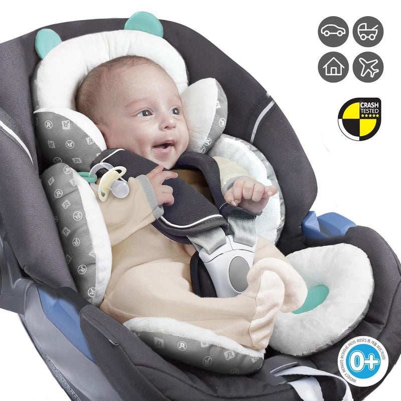 BENBAT Total Body Baby Support Pillow  Stroller Or Car Seat Baby Body Support Pillow  Baby Head Support Pillow and Body Support for Babies  Newborn Gifts and Gifts for Baby Shower White - Image 5