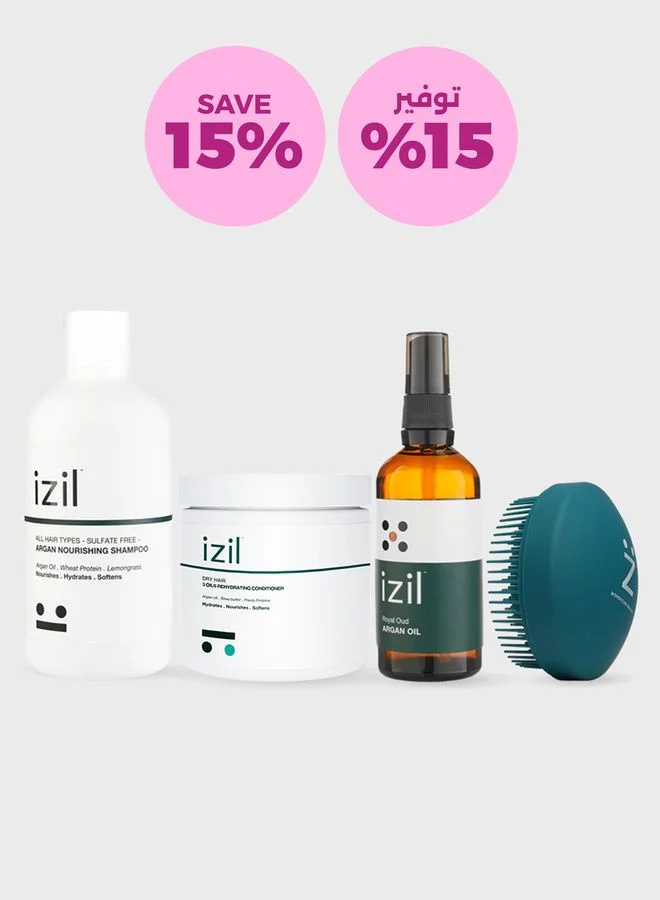 IZIL Argan Nourishing Hair Treatment-Dry Type, Savings 15%