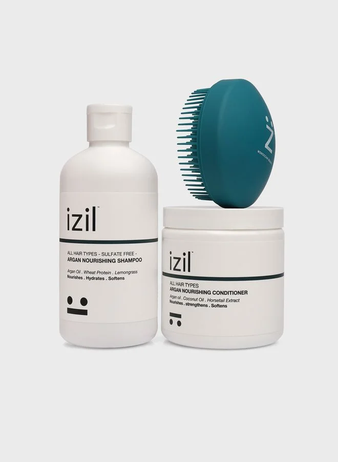 IZIL Argan Nourishing Hair Treatment-Dry Type, Savings 15%