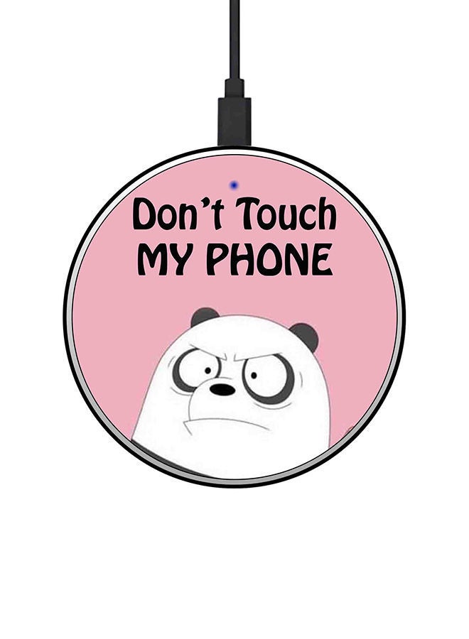 NIBEMINENT 15W Ultra Slim Fast Wireless Charger Multicolour