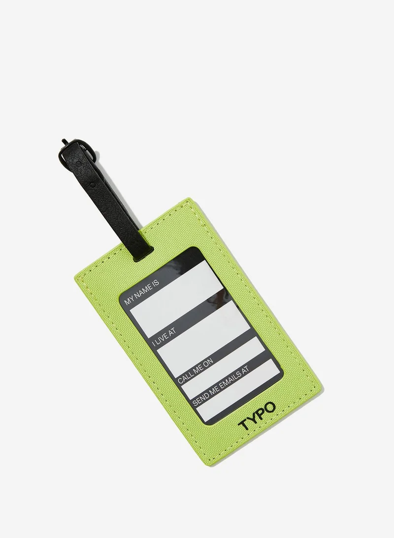 Typo Urban Luggage Tag