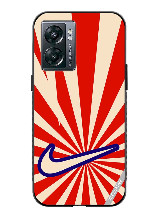 VR CREATIVE Protective Case Cover For OnePlus Nord N300 Nike Retro Design Multicolour - Image 1