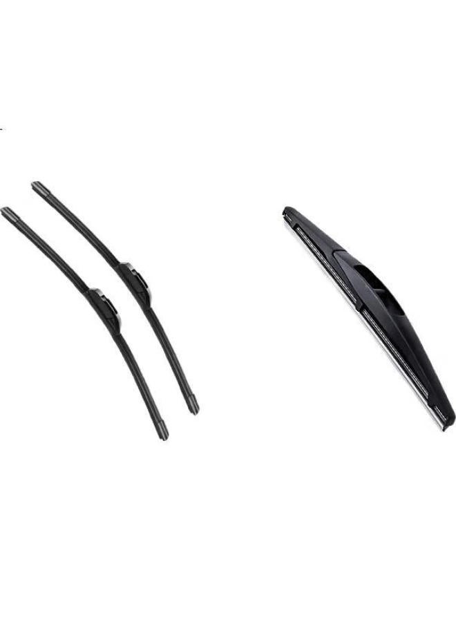 Yitu Front Wiper + Rear Wiper Set For Benteng T77 Front Windshield Wiper Rear Windshield Wiper 1 Set - Image 1