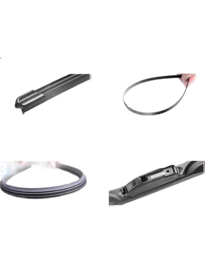 Yitu Front Wiper + Rear Wiper Set For Benteng T77 Front Windshield Wiper Rear Windshield Wiper 1 Set - Image 2