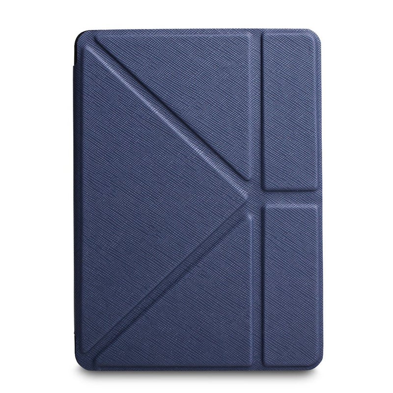 WALNEW New Origami Case Cover for Amazon Kindle Voyage (November 2014) - Full Device Protection with PU Leather and Smart Auto Sleep Wake Functionï¼ˆDarkblue-Origami Coverï¼‰ - Image 4