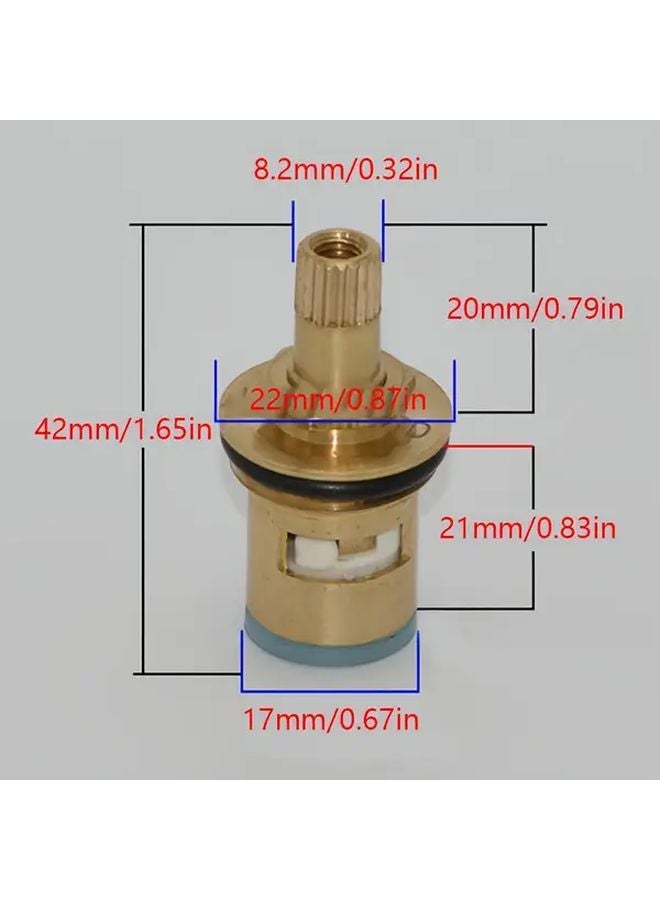 1 قطعة G1 2 DN15 صنبور معدني ثقيل وصلة مخرج الصمام تشطيب ذهبي - Image 4