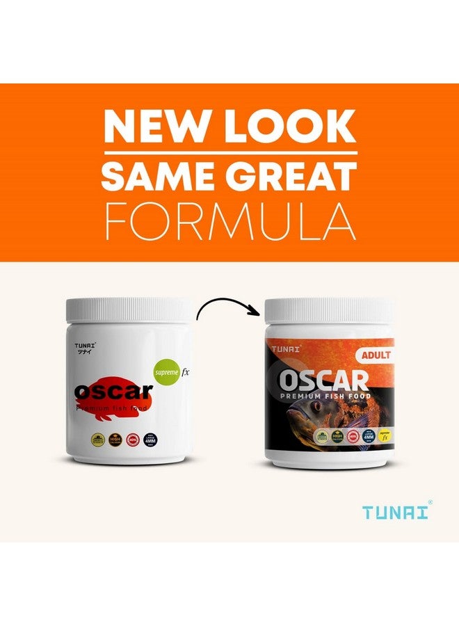 طعام سمك أوسكار سوبريم فورمولا | 4 مم، 500 جرام | يحتوي على 40% بروتين لأسماك أوسكار متوسطة وكبيرة الحجم، في جميع مراحل الحياة، حبيبات - Image 2