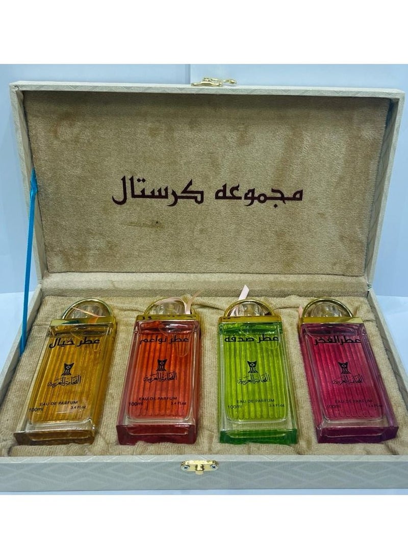 معرض العطور - مجموعة عطور كرستال هدايا 100مل - Image 1