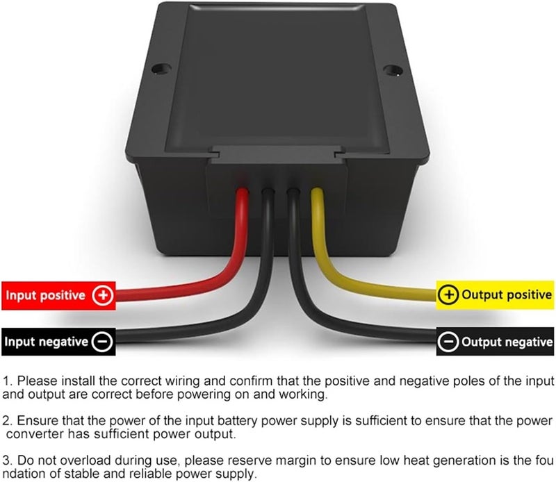 DC to DC Converter boosts 12V to 13.8V, 15V, 19V, 24V, 28V, Voltage Regulator 1A-15A, Power Supply for car laptops(12V to 19V 8A) - Image 4